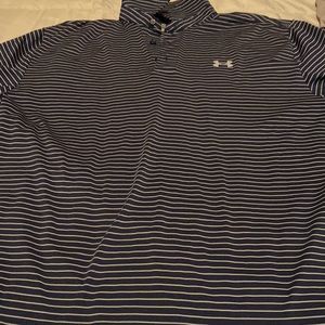 3 button shirt navy and gray